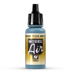 Vallejo 17ml Model Air - AMT-7 Greyish Blue # 318