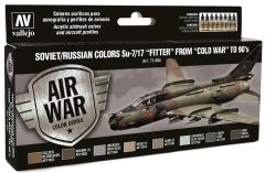 AV Vallejo Model Air Set - Soviet Su-7/17 Fitter to 80's # 71604