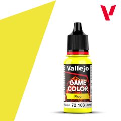 Vallejo 18ml Game Color Fluorescent Yellow # 72103