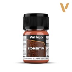 Vallejo Pigments - Burnt Sienna # 73106