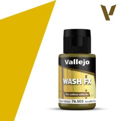 Vallejo 35ml Model Wash Dark Yellow Wash # 76503
