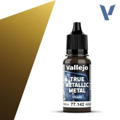 Vallejo 18ml True Metallic Metal Light Arcane Gold # 77117