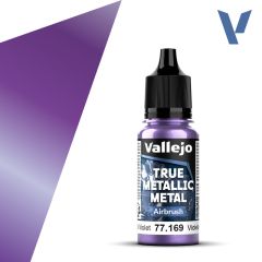 Vallejo 18ml True Metallic Metal Shade Crimson Magenta # 77147