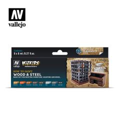 Vallejo Wizkids Set Wood & Steel # 80256