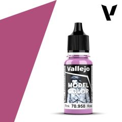 Vallejo 040 17ml Pink Acrylic Modelling Paint # 958