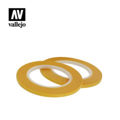 Vallejo Tools - Precision Masking Tape 3mmx18m Twin Pack # T07004