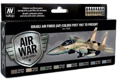 AV Vallejo Model Air Set - Israeli AF 1967 to Present # 71203