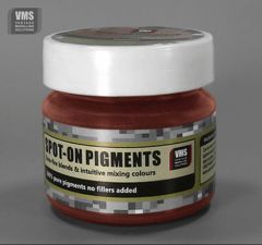 VMS 45ml Spot on Pigment No. 10a Primer Red RAL 3009 Actual # No10aZT