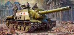 Zvezda 1/35 Soviet ISU-152 Self-Propelled Gun # 3721