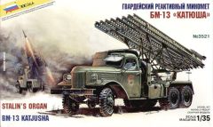 Zvezda 1/35 BM-13 Katiusha # 3521 - Plastic Model Kit