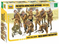 Zvezda 1/35 Red Army Infantry (1940-42) # 3526