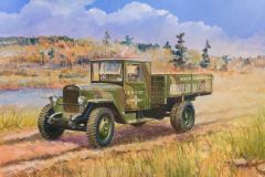 Zvezda 1/35 Soviet ZIS-5V Truck Model Kit # 3529 - Plastic Model Kit