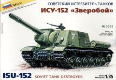 Zvezda 1/35 ISU-152 Tank # 3532 - Plastic Model Kit