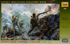 Zvezda 1/35 Soviet Mountain Troops WWII  # 3606 - Plastic Model Figures