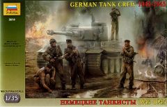 Zvezda 1/35 German Tank crew 1943-45 # 3614 - Plastic Model Kit