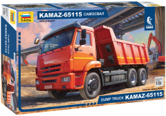 Zvezda 1/35 Kamaz 65115 Dump Truck # 3650