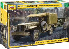 Zvezda 1/35 Dodge WC-51 'Beep' # 3656