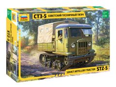 Zvezda 1/35 STZ-5 Soviet Artillery Tractor # 3663