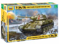  Zvezda 1/35 Soviet T-34/76 mod.1942 # 3686