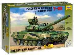 Zvezda 1/72 Russian Main Battle Tank T-90 # 5020 - Plastic Model Kit
