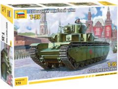 Zvezda 1/72 Soviet T-35 Heavy Tank # 5061