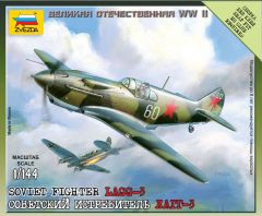 Zvezda 1/144 Lavochkin LaGG-3 # 6118 - Plastic Model Kit
