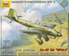 Zvezda 1/144 Junkers Ju-87 Stuka # 6123 - Plastic Model Kit