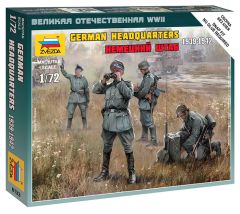 Zvezda 1/72 German Headquarters 1939-1942 # 6133 Plastic Model Soldiers