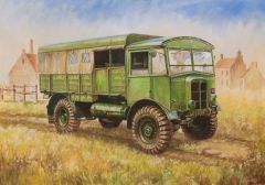 Zvezda 1/00 British Truck Matador # 6175 - Plastic Model Kit