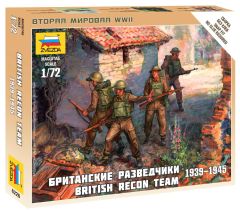 Zvezda 1/72 British Recon Team # 6226 - Plastic Model Figures
