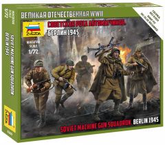 Zvezda 1/72 Soviet Machine Gun Sqad # 6269