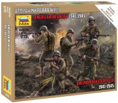 Zvezda 1/72 US Infantry WWII # 6278