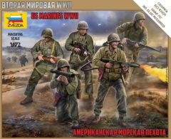 Zvezda 1/72 US Marines WWII # 6279