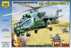 Zvezda 1/72 Mil Mi-35M Hind # 7276 - Plastic Model Kit