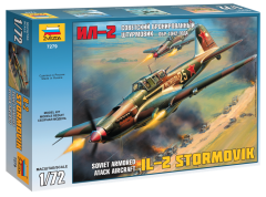 Zvezda 1/72 Ilyuschin Il-2 # 7279 - Plastic Model Kit