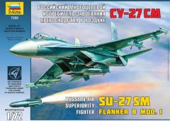 Zvezda 1/72 Sukhoi Su-27SM # 7295 - Plastic Model Kit