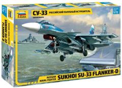 Zvezda 1/72 Russian Navy Fighter Su-33 # 7297