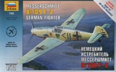 Zvezda 1/72 Messerschmitt Bf 109F-2 # 7302 - Plastic Model Kit