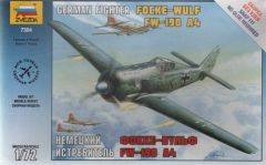 Zvezda 1/72 Focke-Wulf Fw 190A-4 # 7304 - Plastic Model Kit