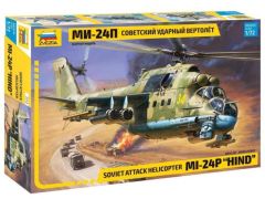 Zvezda 1/72 MiL Mi-24P Hind F Attack Helicopter # 7315