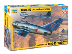Zvezda 1/72 Mikoyan MiG-15 Fagot # 7317