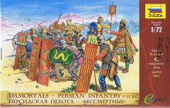 Zvezda 1/72 Persian infantry-Immortals # 8006 - Plastic Model figures 