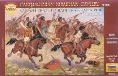 Zvezda 1/72 Carthagenian Numidian Cavalry  # 8031 - Plastic Model Kit