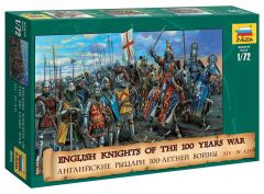 Zvezda 1/72 English Knights 100 Years War # 8044