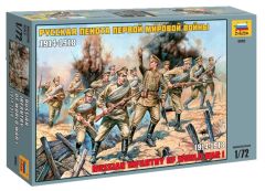 Zvezda 1/72 Russian Infantry WWI # 8082 - Plastic Model Figures