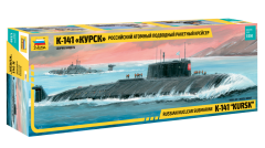 Zvezda 1/350 K-141 'Kursk' Soviet Nuclear Submarine # 9007