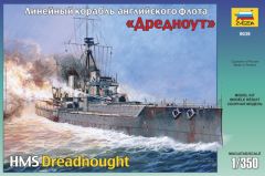 Zvezda 1/350 HMS Dreadnought Battleship # 9039