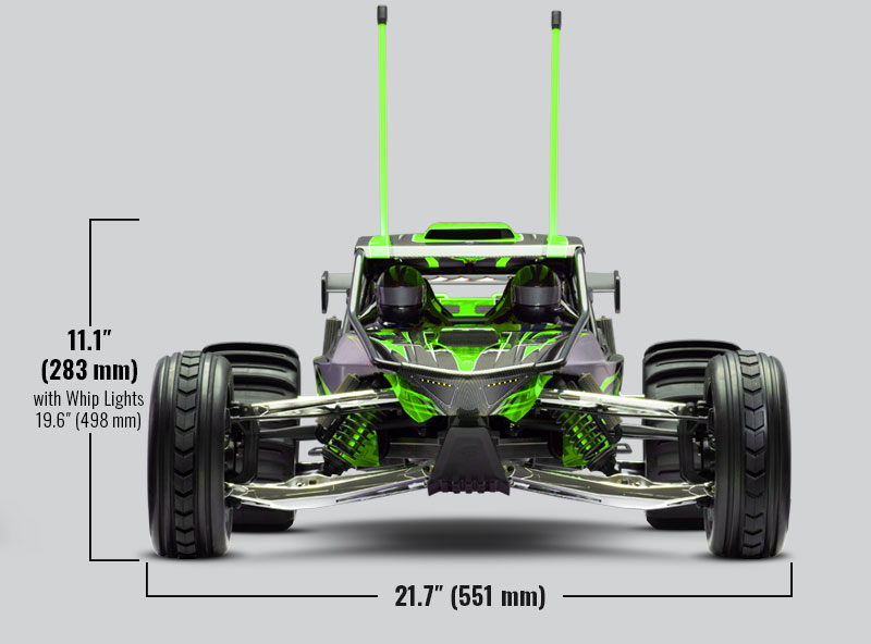 Pro Scale Sand Car Data Front