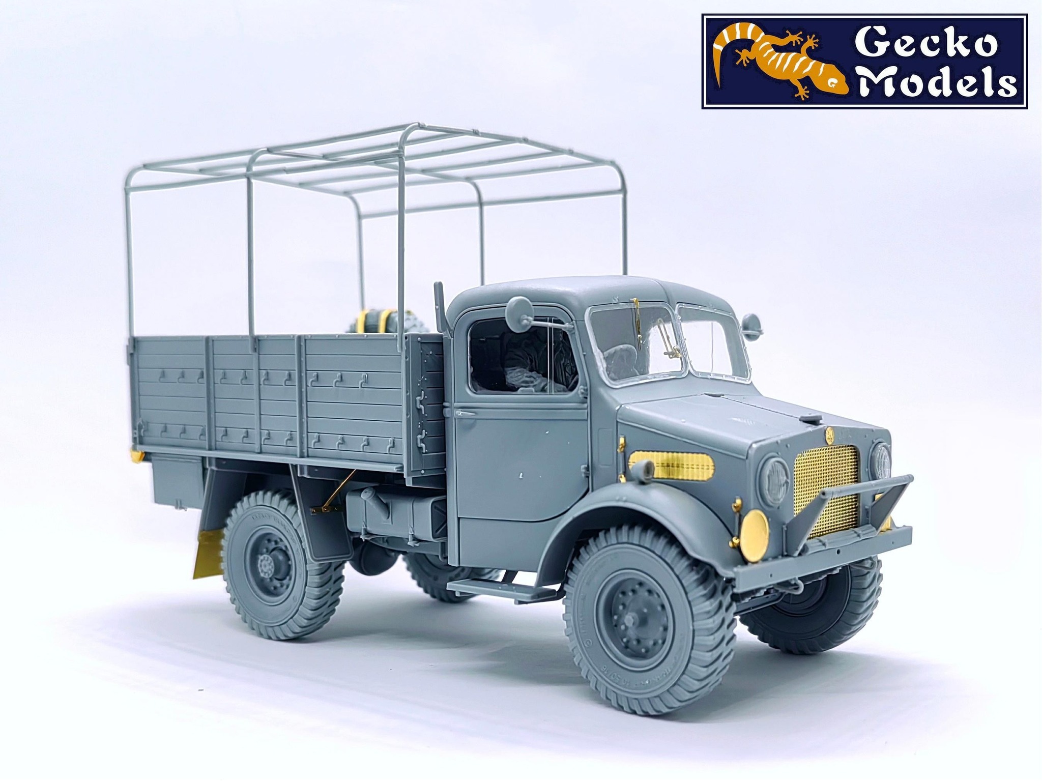Gecko Models 1/35 British GS Truck 30cwt 4x2 Bedford OXD [Wooden Cargo Body] # 0098