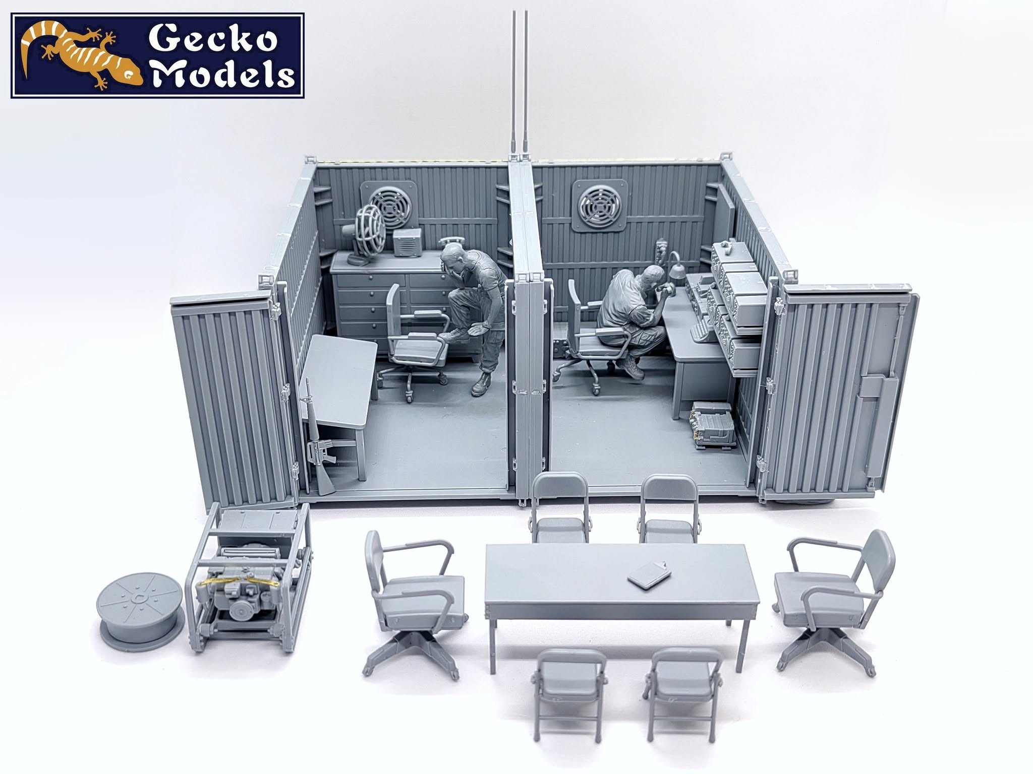 Gecko Models 1/35 US Military Base Temporary Command Station (Vietnam War Era) # 0119